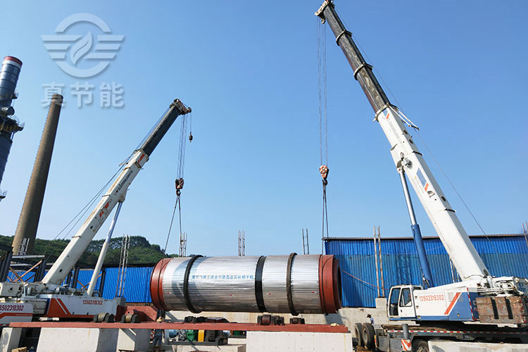 Follow up report on installation project of two sets of sludge dryers in Jiangxi 