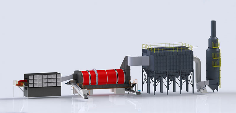 Metal sludge dryer