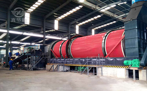 Introduction of high humidity and high viscosity sludge dryer